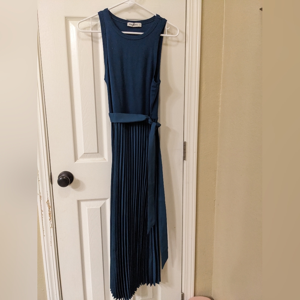 Grace Karin teal dress size small